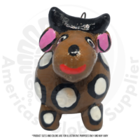 Guatemalan Handcrafted Clay Bull Whistle 1